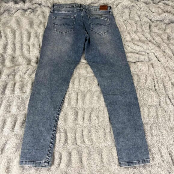 Pepe Jeans London Women 28 Alana Jegging Skinny Fit Light Wash Stretch Denim - Picture 2 of 11